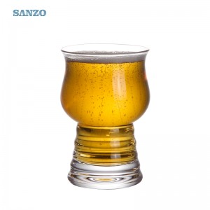 Стъкло за бира Sanzo 6oz по поръчка отпечатано стъкло за бира Octagon бира
