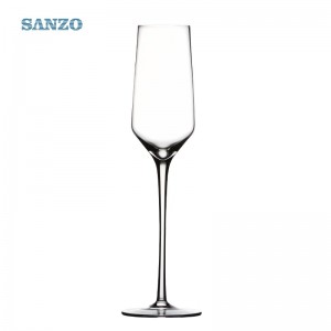 SANZO Bohemia Crystal Персонализирани Ръчно Изчистени на едро Шампански очила Промоционални Горещи Продажби Евтини Шампанско Чаши