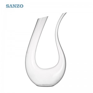 Производител на стъклени принадлежности Sanzo по поръчка на кристален глас